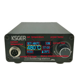 KSGER V2.01 STM32 OLED T12 Digital Soldering Station Temperature Controller