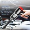 Mini Car Vacuum Cleaner 8000Pa High Power Wireless Vacuum Cleaner for Home Handheld Cordless Car Cleaning