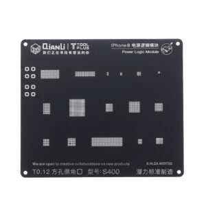 Qianli S400 3D BGA Reballing Stencil Power Logic Module BGA Reballing Repair Tool for iOS 5 5S 6 6S 7G 7Plus 8 8P