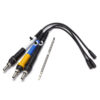 T12 DC 12-24V 75W Mini Adjustable Temperature 200-400℃ Electric Soldering Iron Tool with T12-K Tip