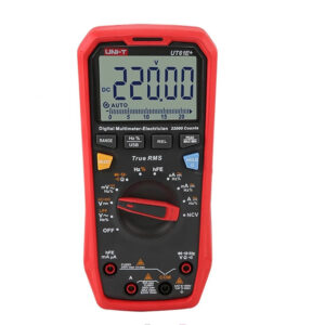 UNI-T® UT61E+ Handheld Multimeter Digital DC AC 1000V 220mF Capacitance Testing True RMS Auto Range Meter