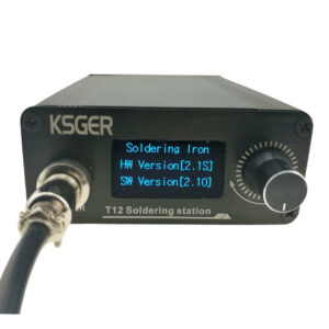 V2.1S T12 Digital Temperature Controller Soldering Station Electric Soldering Iron Tips T12-K + 907 Handle