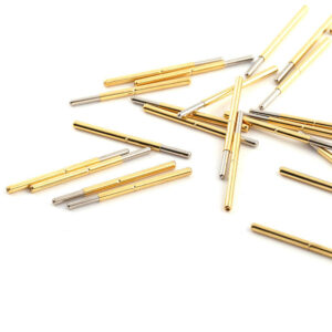 100 PCS P125-J Small Round Tead Test Spring Thimble Integrated Detection Probe Tool Accessories Test Pin