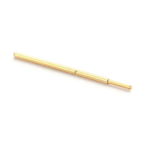 100 Pcs PA50-Q1 Gold-Plated Test Probe Outer Diameter 0.68mm Length 16.55mm Test Tool Spring  For Testing Circuit Board Instruments Test Pin
