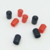 100pcs Rubber Covers 6mm Dust Cap for SMA Connector RF SMA Protection Cover