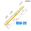 100pcs/lot R50-2C Length 17.5mm Spring Test Probe Receptacle