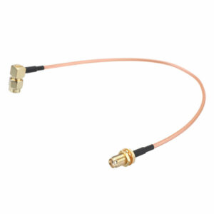 10Pcs 100CM SMA cable SMA Male Right Angle to SMA Female RF Coax Pigtail Cable Wire RG316 Connector Adapter