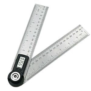 200mm 360° Digital Display Protractor angle finder ruler Inclinometer Goniometer Level Measuring Tool Electronic Angle Gauge