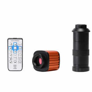 24MP 1080P Industrial Digital HDMI Video Microscope Camera +130X Adjustable Zoom C-Mount Lens for PCB Repair Soldering