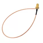 25CM Extension Cord U.FL IPX to RP-SMA Female Connector Antenna RF Pigtail Cable Wire Jumper for PCI WiFi Card RP-SMA Jack to IPX RG178