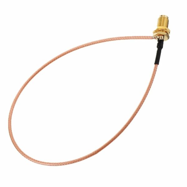 2Pcs10CM Extension Cord U.FL IPX to RP-SMA Female Connector Antenna RF Pigtail Cable Wire Jumper for PCI WiFi Card RP-SMA Jack to IPX RG178
