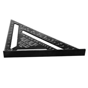 300mm Aluminum Alloy Speed Square Rafter Triangle Angle Square Layout Guide Woodworking Tool