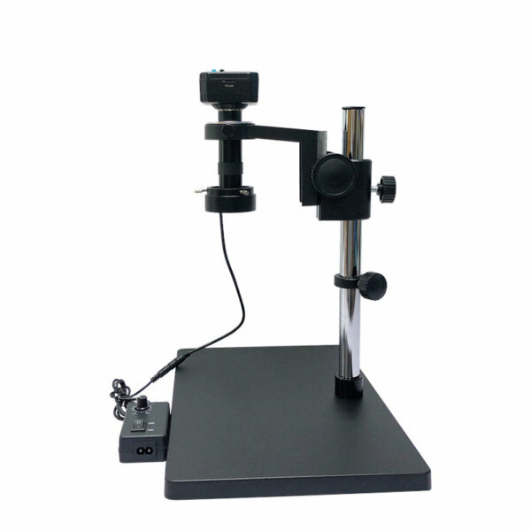 32MP HDMI/USB Microscope 10X-130X Magnification Wide Field of View PCB Inspection Super Working Kit
