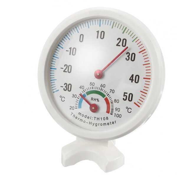 '-35-55°C Mini Indoor Analog Temperature Humidity Meter Thermometer Hygrometer