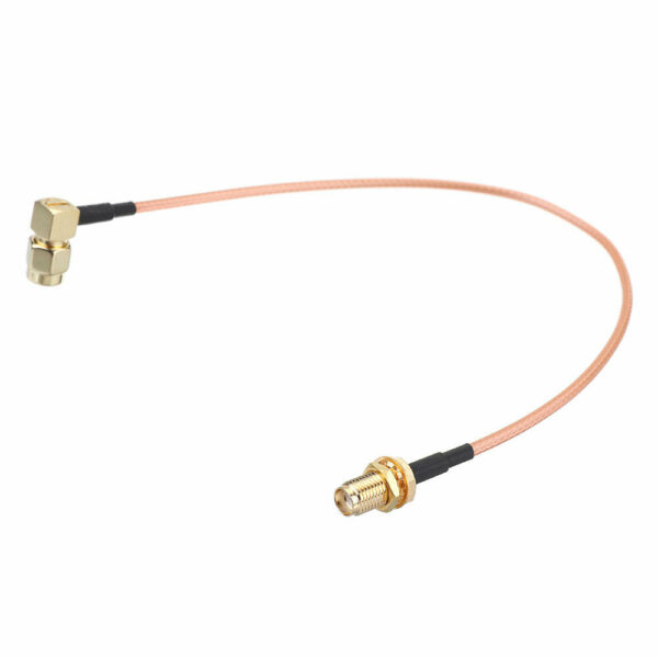 3Pcs 50CM SMA cable SMA Male Right Angle to SMA Female RF Coax Pigtail Cable Wire RG316 Connector Adapter