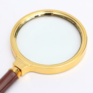 60mm 10X Handheld Magnifier Magnifying Glass Lens Zoomer Loupe