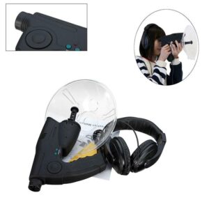 8X Zoom Monocular Telescope Monocular Digital Sound Collector Sound Recorder Outdoor Sound Collector