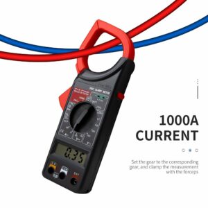 ANENG 266C Digital Current Clamp Meter Buzzer Data Hold Non-contact True RMS AC/DC Multimeter Professional Ohm Ammeter tester
