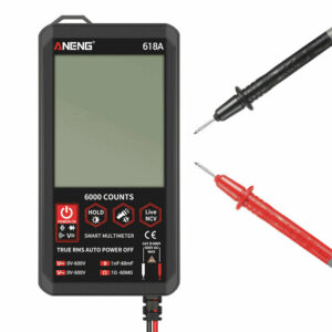 ANENG 618A Digital Multimeter Professional Smart Touch DC Analog True RMS Auto Tester Capacitor NCV Testers Meter