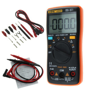 ANENG AN8008 True RMS Wave Output Digital Multimeter 9999 Counts Backlight AC DC Current Voltage Res