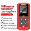 ANENG J01 Laser Distance Meter Rangefinder 40M Range Finder Distance Area Volume Meter Digital AC DC Professional Multimetro True RMS