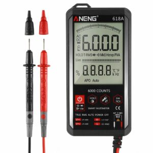 ANENG Smart Touch Digital Multimeter LCD Ohmmeter Auto Tester Voltmeter RMS