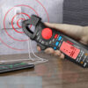BSIDE ACM92 DC/AC Clamp Meter Self-varying Multimeter Voltage Frequency Resistance Live NCV Check