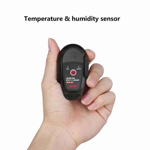 BSIDE BTH81 Temperature Humidity Data Logger Smart Thermometer for Cold Chain Drug Storage USB Automatic Data Recorder