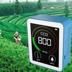 CO2 Detector Air Quality Detector Intelligent Air Detector Portable Temperature And Humidity Meter Air Quality Tester Carbon Dioxide Monitor