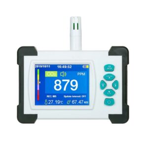 Carbon Dioxide Detector with Rechargeable Battery Portable CO2 Meter Tester CO2 Sensor