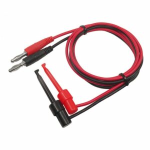 Cleqee P1039 4mm Banana Plug to Test Hook Clip Test Lead Cable For Multimeter