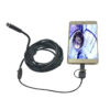 DANIU 3-in-1 5.5mm 6LED Waterproof Borescope Android USB Type C Borescope Inspection Camera 1/2/3.5/5m