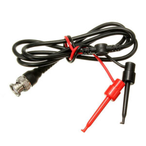 DANIU BNC Male Plug Q9 to Dual Hook Clip Test Probe Cable Leads