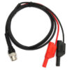 DANIU BNC Q9 To Dual 4mm Stackable Shrouded Banana Plug with Test Leads Probe Cable 120CM