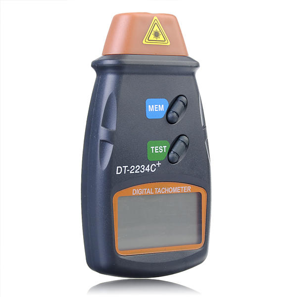 DANIU DT2234C+ Digital Laser RPM Tachometer Non Contact Measurement Tool