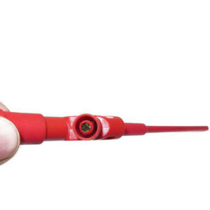 DANIU P5004 2Pcs Professional Insulated Quick Test Hook Clip High Voltage Flexible Testing Probe 4mm