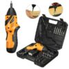 DCTOOLS 45 In 1 Non-slip Electric Drill Cordless Screwdriver Foldable with US Charger