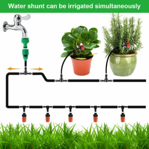 DIY 50ft 20 Drip Irrigation Set Watering of Flower Pot Flower Irrigation Tool kit