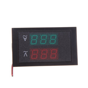 DL85-2041 Digital LED Voltage Meter Ammeter Voltmeter with Current Transformer AC80-300V 0-50.0A Dual Display
