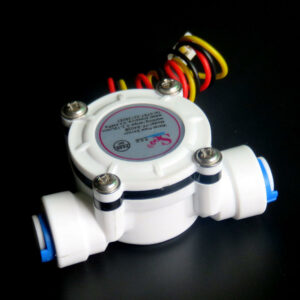 DN6 G1/4 PE Water Meter Flow Sensor Counter Indicator Dispenser Flowmeter 0.3-10L/min