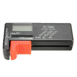 Digital Universal Battery Tester for AA AAA C D 9V and Button Cells LCD Display
