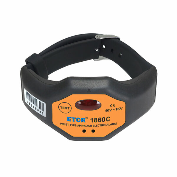 ETCR1860C Low Voltage Wrist Type Close Electric Alarm Proximity Annunciator Safety Detector AC 40V-1KV