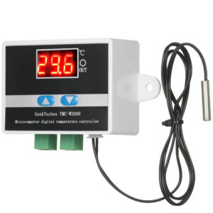 GeekTeches TMC-W2000 AC110-220V 1500W LCD Digital Thermostat Thermometer Temperature Meter Thermoregulator + Waterproof Sensor Probe