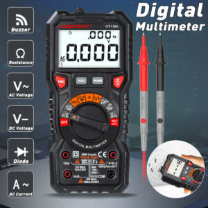 HABOTEST NCV Handheld Digital Multimeter LCD Backlight Portable AC/DC Ammeter Voltmeter Ohm Voltage Tester Meter Multimeters