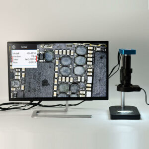 HAYEAR 34MP 2K 1080P 60FPS HDMI USB Digital Microscope with 0.5X C-Mount Adapter