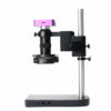 HAYEAR New Model 51MP HDMI-Compatible USB Digital Microscope Camera + Mini Stand + 56 LED Lights Lamp For Jewelry Phone Repair Tool Kit