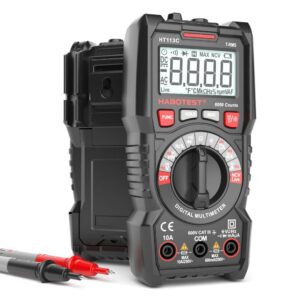 HT830l HT113A/B/C High Precision Digital Profissional Multimeter DC/AC Voltage Current Meter Handheld Digital Mini Multitester Ammeter NCV