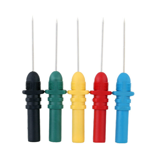 Hantek HT307 Back Pinning Probes Needle Piercing Probes Set 5 Assorted Colors