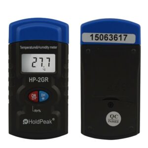 HoldPeak HP-2GR Mini Data Logger Digital Thermometer Hygrometers Air Temperature and Humidity Meters