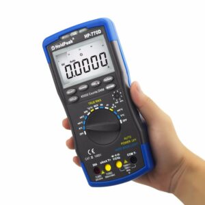 HoldPeak HP-770D 40000 Counts True RMS Digital Multimeter High precision  Auto Range Duty Cycle Ohm